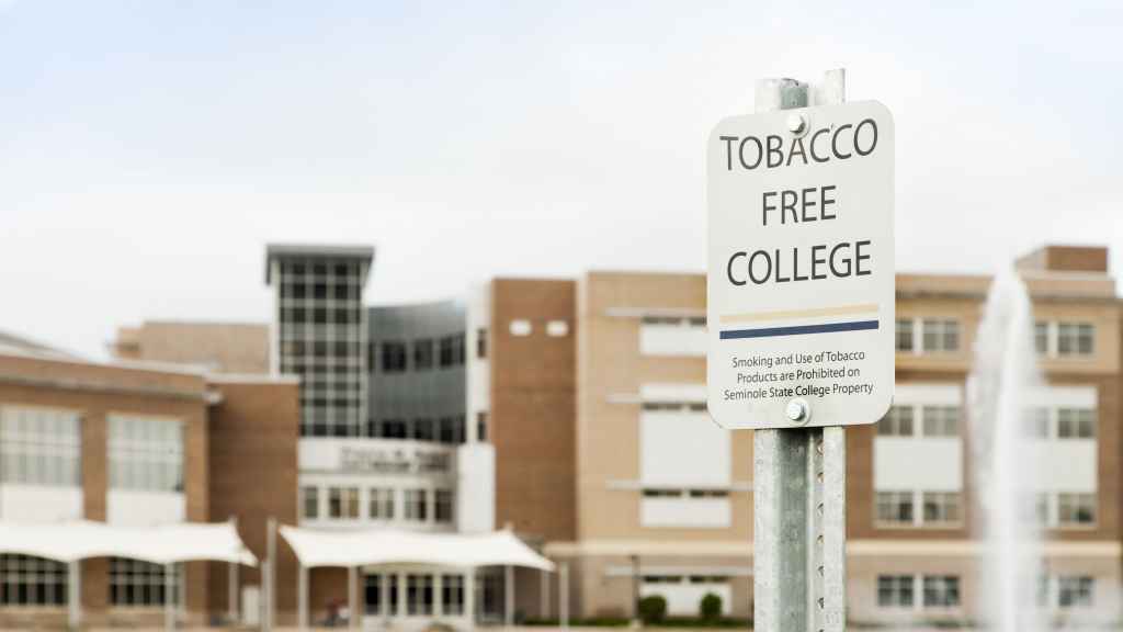 tobacco state Tobacco Free College