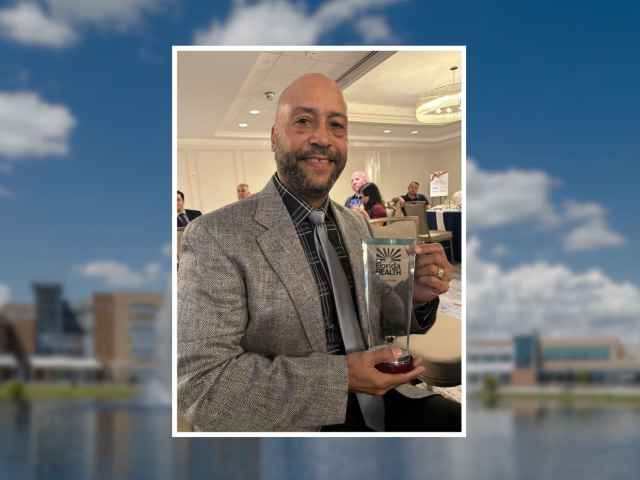 Angel Nater was named 2024 EMS Educator of the year