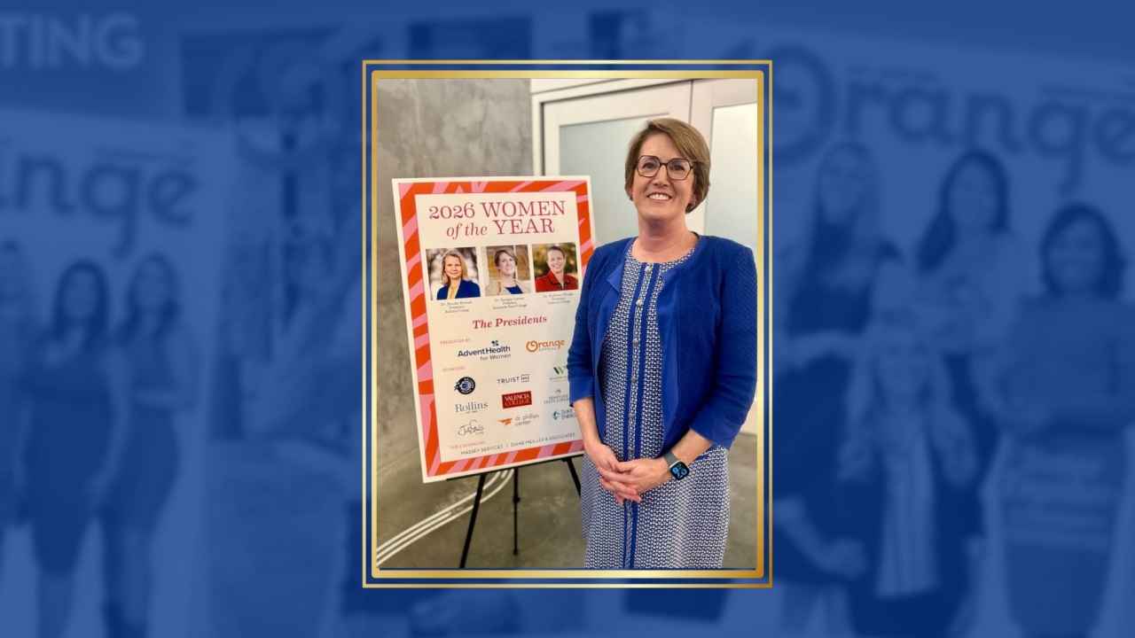 Dr. Georgie Lorenz Orange Appeal Woman of the Year