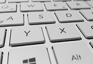 gray computer keyboard keys 