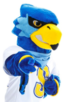 Rally the Raider pointing