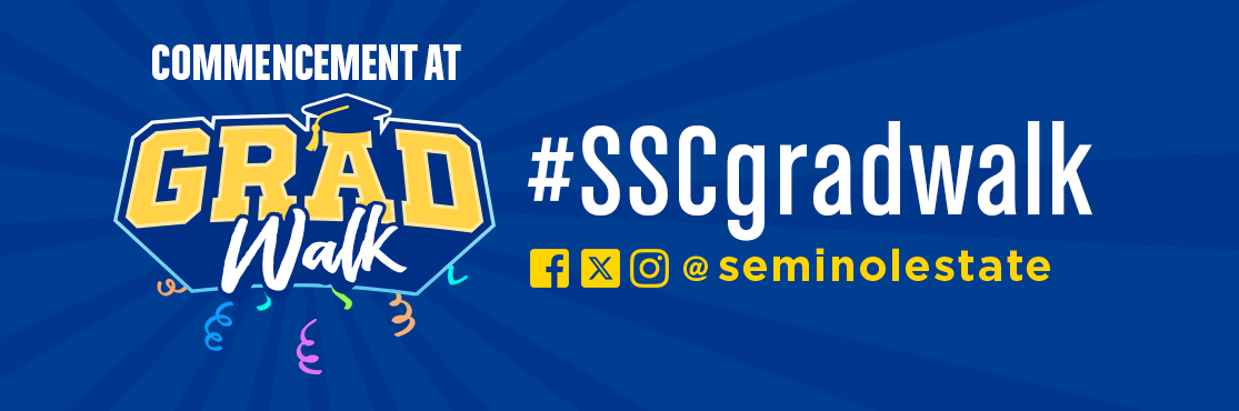 Commencement at GradWalk #SSCgradwalk @seminolestate