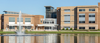 Sanford/Lake Mary Campus Student Center with lake