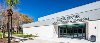 Raider Center building on the Sanford/Lake Mary campus on a sunny day