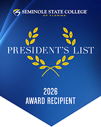 Blue President's List 2026 Award Recipient social media badge